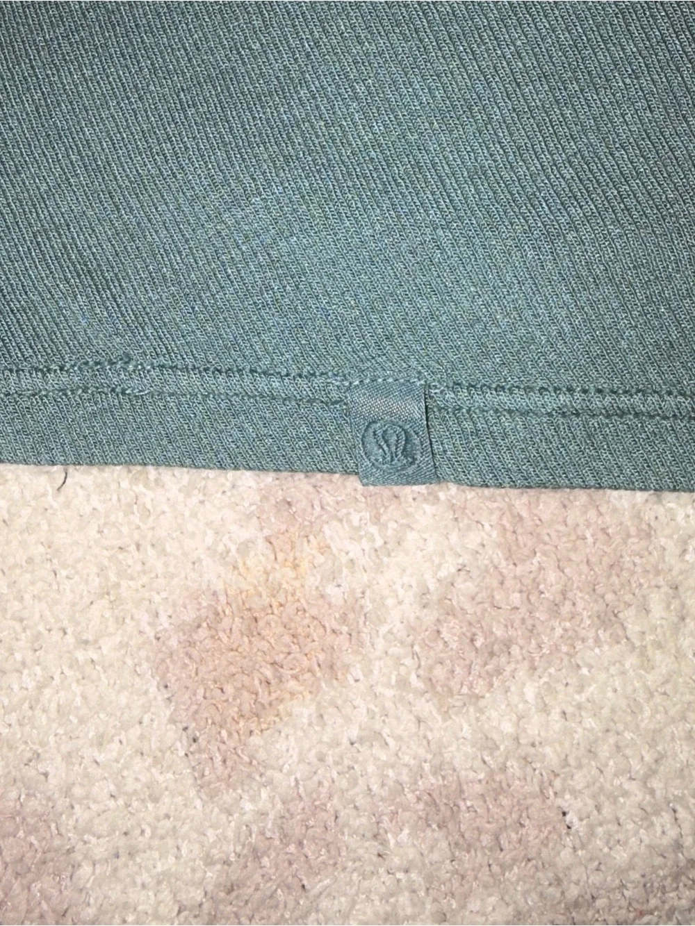 Lululemon hold tight tank top tidewater teal size 6 like new